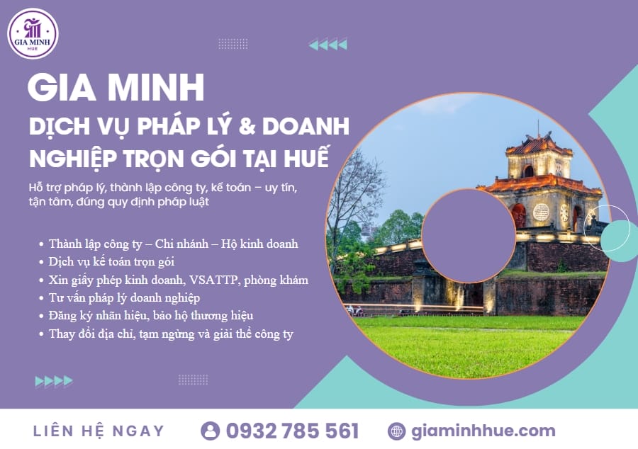 Dịch vụ kế toán trọn gói tại Huế uy tín, chuyên nghiệp 1 Dịch vụ kế toán trọn gói tại Huế