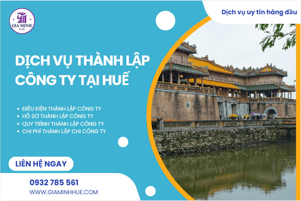 Dịch vụ thành lập công ty hợp danh tại Huế – Giải pháp pháp lý trọn gói, nhanh chóng, đúng quy định 2 Dịch vụ thành lập công ty hợp danh tại Huế