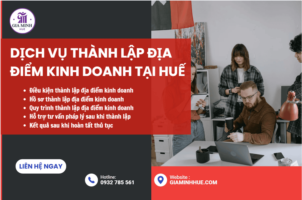 Thủ Tục Thành Lập Địa Điểm Kinh Doanh Tại Huế – Nhanh Gọn, Đúng Quy Định 4 Nộp hồ sơ địa điểm kinh doanh tại Huế